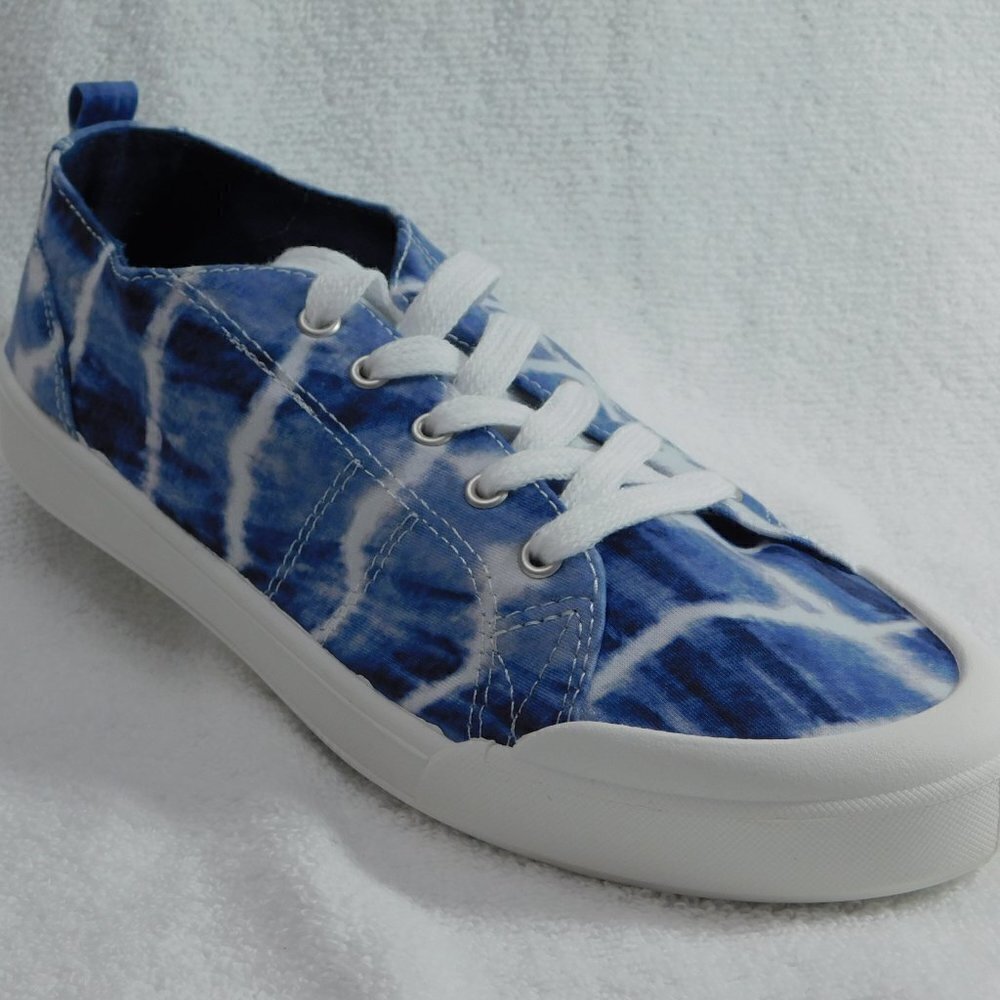 W456 Sugar Dark Navy Blue Women's Festival Lace-up Sneakers Size 9M
